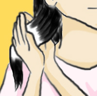 美しい髪を維持する